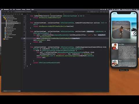 CollectionView Custom Layout Demo