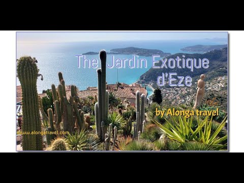 Exotic Garden in Eze, Cote D'Azur