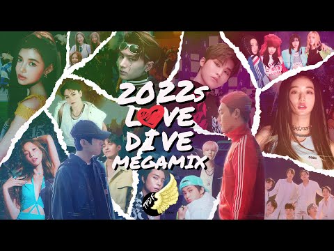 2022 K-POP MEGA MASH-UP : 2022s LOVE DIVE | K-POP YEAR END MEGAMIX by TPDF (210+ SONGS)