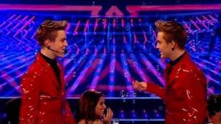 The X Factor 2009 - John and Edward - Live Show 2 (itv.com/xfactor)
