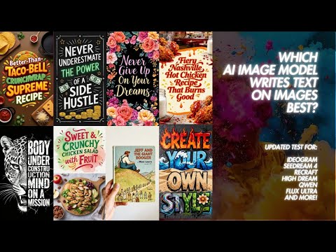 Which AI Model Writes Text on Images Best? (Updated for Fall 2025)