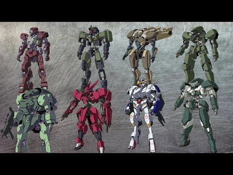 Jeder MS-Frame in IBO (Gundam)