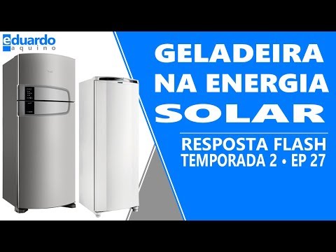 Somente Minha GELADEIRA, Posso USAR na Energia Solar, é Possível?