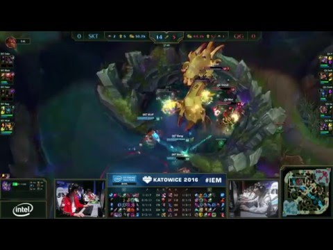 SKT T1 BLANK STEAL BARON #IEM KATOWICE