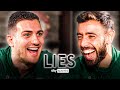 How many Portuguese footballers can Bruno Fernandes & Dalot name in 30 seconds? | LIES
