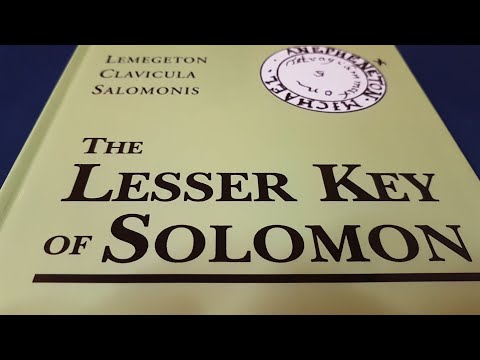 Lemegeton Clavicula Solomonis - The Lesser Key of Solomon by Joseph Peterson - Esoteric Book Review