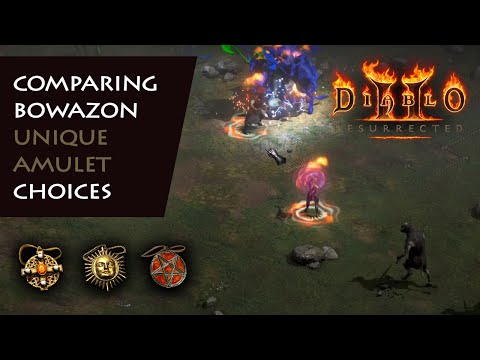 Unique Amulet choices for Multishot/Strafe Bowazons - Diablo 2 Resurrected