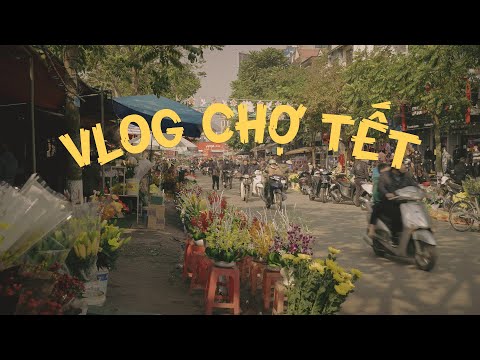 Đi Chợ Tết Cùng Mình Để Cảm Nhận Không Khí Xuân // vlog 3