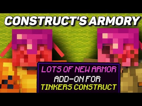 Construct's Armory tutorial / guide 1.16.5 Lot of Armor (minecraft java edition)
