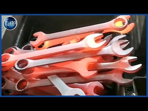 Como são feitas as Ferramentas Forjadas. Incrível Processo de Fabricação de Ferramentas em Série