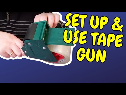 How to Use Lidl Tape Dispenser Gun (Parkside): Easy Tutorial! 📦✨