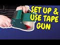 How To Use Lidl Tape Dispenser Gun Parkside Easy Tutorial