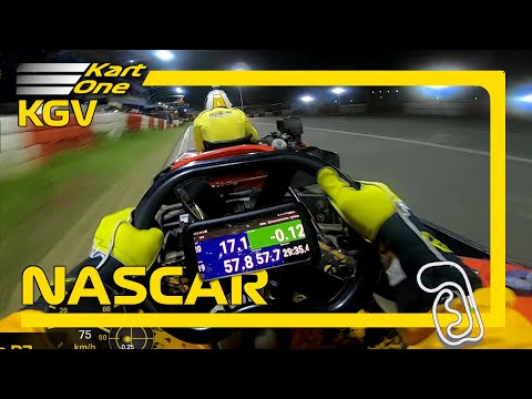 Subida da NASCAR na 2ª etapa do campeonato #filhosdapista. Traçado 136. #kgv #kartsp #kartoneapp