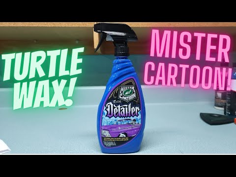 Turtle Wax Mister Cartoon Quick Detailer...Almost Good