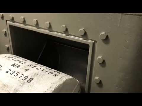 Passing powder bag on Iowa class Battleship