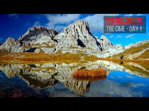 Dolomites, Tre Cime 1 - STUNNING Scenery and great light