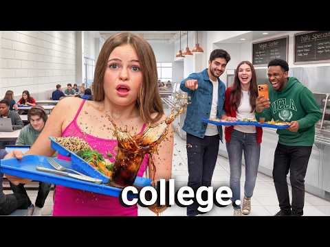 My Daughter's FIRST DAY OF COLLEGE *Hidden Cameras*