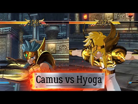 Saint Seiya: Soldiers Soul - Camus (Gold Cloth) vs Hyoga (Golden New Bronze Cloth) (5 Round)