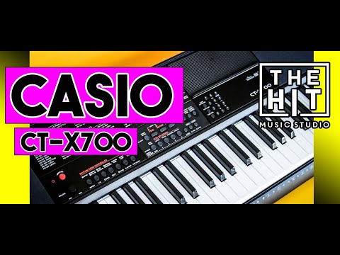 Piano teacher tests and reviews a Casio CT-X700 piano/keyboard