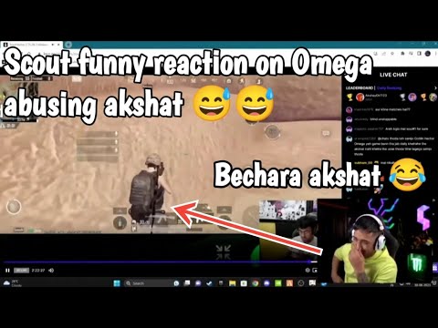 Scout funny reaction on Omega abusing Akshat 😱|| #soul #scout #omega #goblin