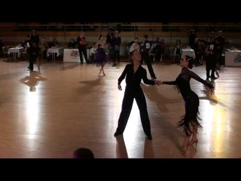 European Cup 10dance 2011 Karlis Treijs   Anastasia Krivosheeva 1 2fin rumba