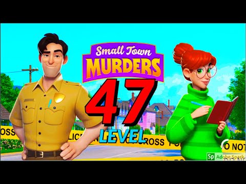 Small Town Murders : Match 3 Crime Mystery Stories Level 47 gameplay android ios new best game
