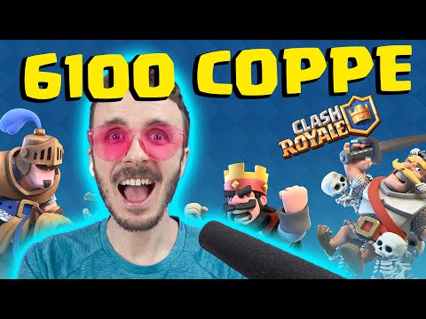 SUPERO LE 6100 COPPE IN SCALATA - Clash Royale