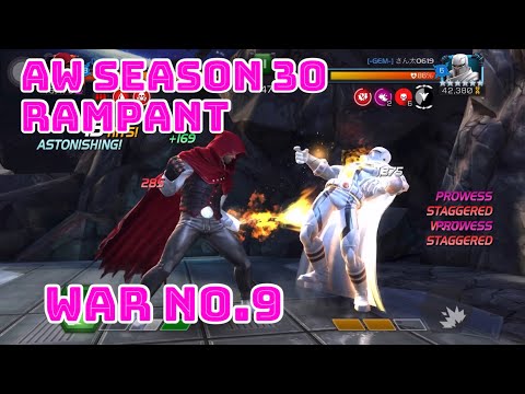 AW Season 30 War no.9 #mcoc