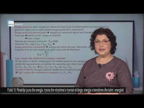 Fizikë 10 - Përsëritje (puna dhe energjia, trysnia dhe ndryshimet e trysnisë në lëngje)