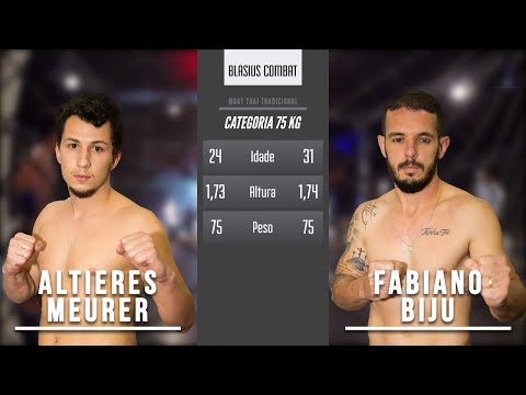 BLASIUS COMBAT III - LUTA #06 - Altieres Meurer x Fabiano Biju - 2016