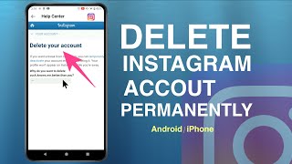 How To Delete Instagram Account Permanently on Android & iPhone |  2023