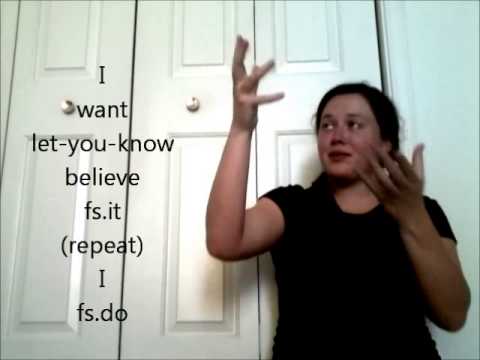 Write Your Story by Francesca Battistelli - ASL tutorial