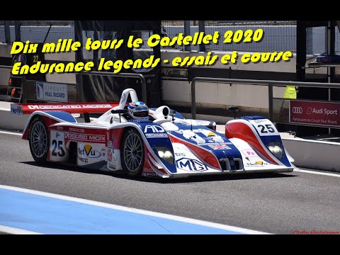 Dix mille tours Le Castellet 2020 - Endurance legends essais et course