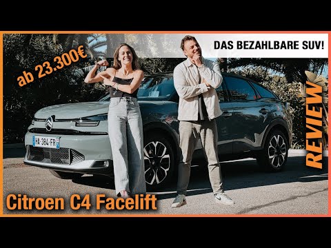 Citroen C4 Facelift (2025) Wir fahren das NEUE SUV ab 23.300€! Fahrbericht | Review | Test | C4 X