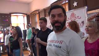 Разминка на открытом уроке по Сальсе в LaVida. Пенза 13.01.2018