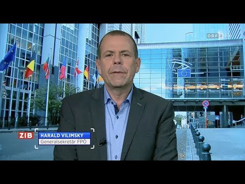 Harald Vilimsky - ZIB 2 Interview - 17.6.2019