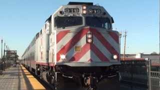 preview picture of video 'Caltrain 919 @ San Carlos Station HD'