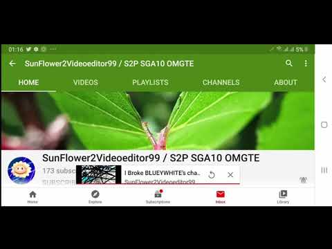 (For TheSamsungVideoMaker315 / TSVM315) I Break SUNFLOWER2 CHANNEL!!!!!!!!!!!!!!!