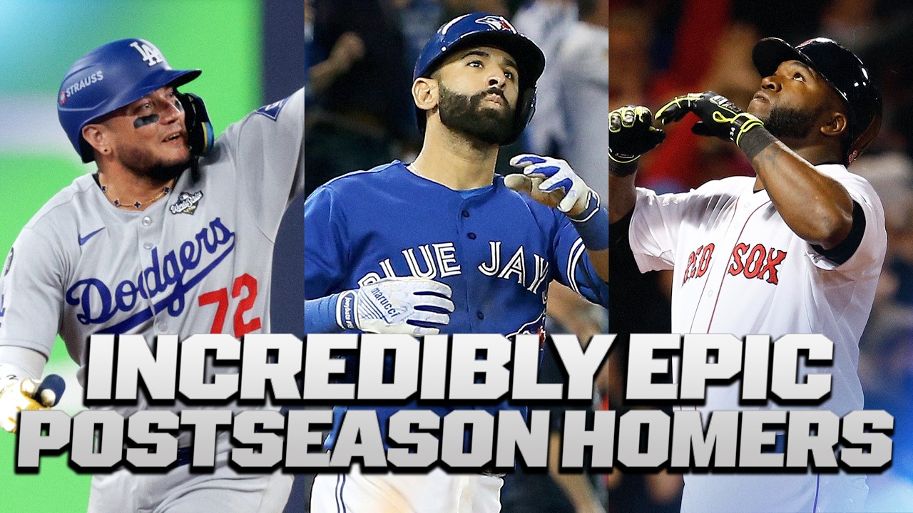 The most epic Postseason home runs ever (José Bautista, Miguel Rojas, and more)