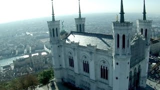 preview picture of video 'Drone et Basilique de Fourvière - Lyon – France'