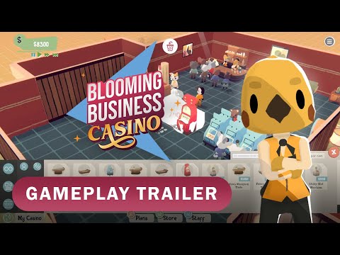 Blooming Business: Casino First Gameplay Trailer thumbnail