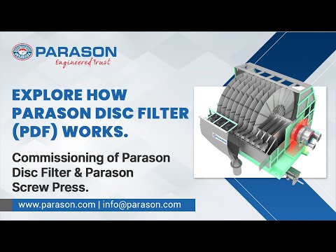 Disc Filter Commissioning