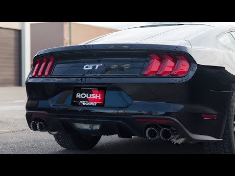 2018+ Mustang GT ROUSH Axleback Exhaust