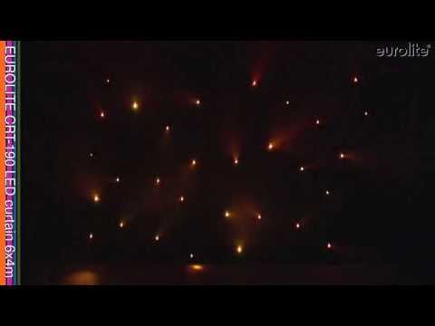 EUROLITE CRT-190 LED-Vorhang 6x4m