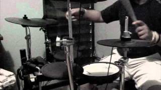 Rufio -&quot; Set It Off &quot; drum cover by  Jim Polanco(One Foot Pedal)
