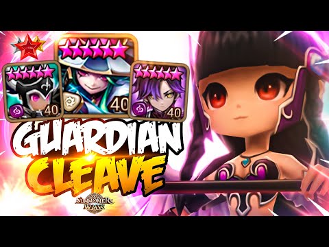 GUARDIAN CLEAVE TEAM with Trinity and Kovarci - Summoners War