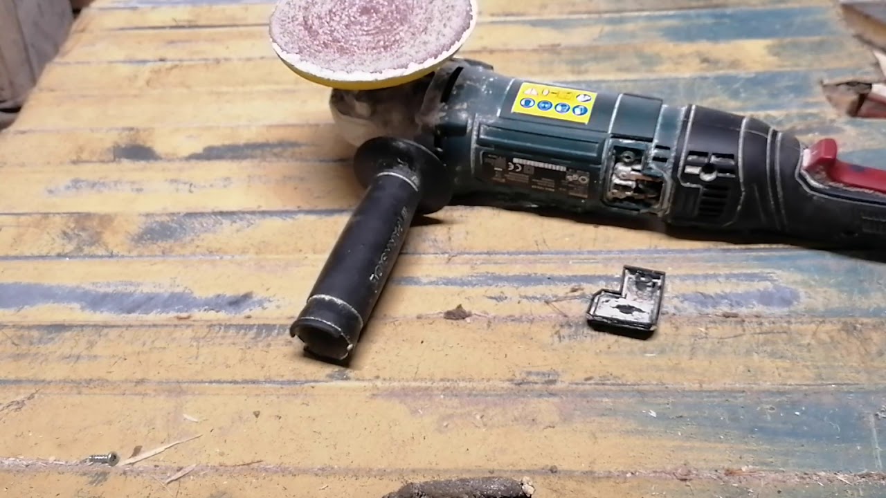 Szlifierka kątowa parkside 125mm 1200W Wymiana szczotek