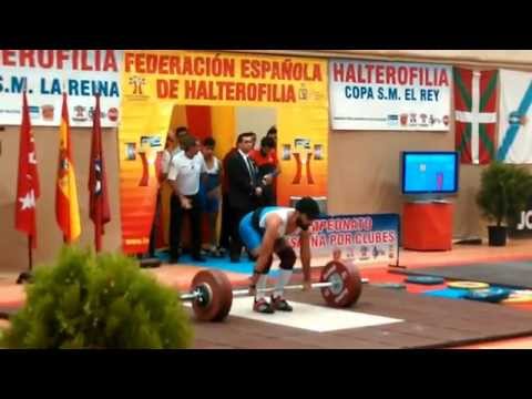 Fernando García. Dos tiempos 140Kg Copa del rey 2014