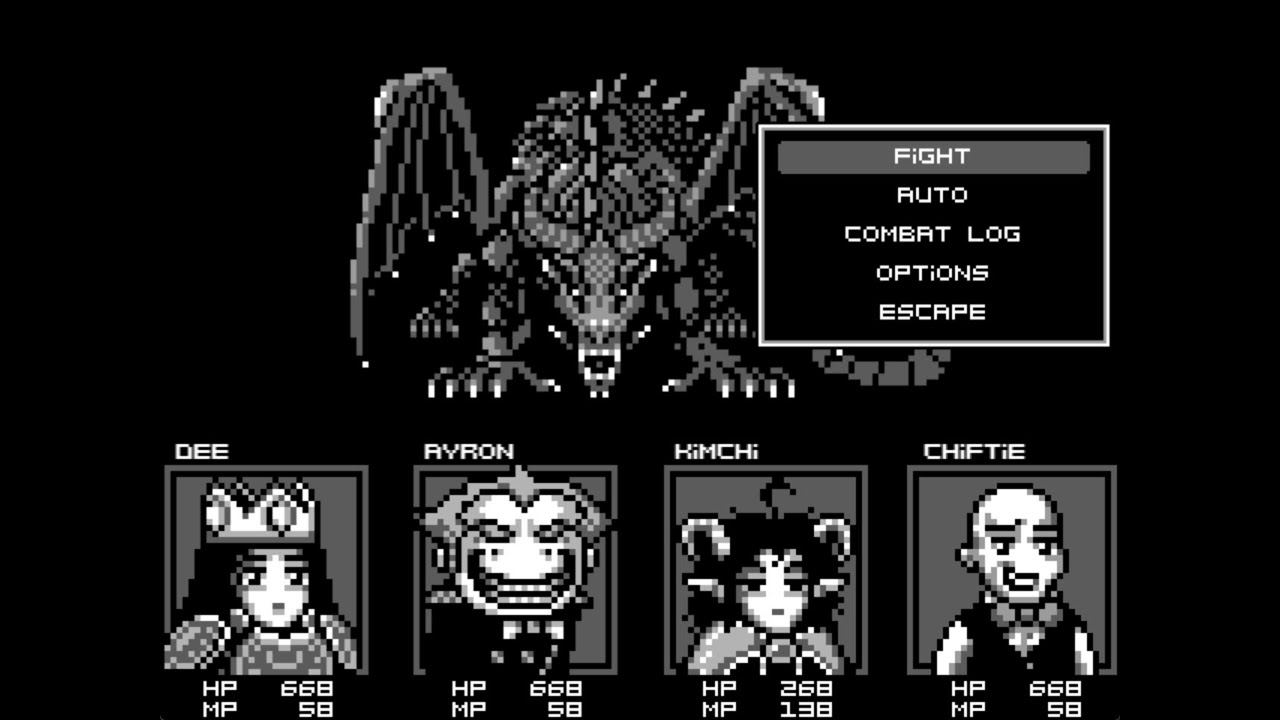 【実績サンプル】ゲームボーイRPG風・バトルBGM -「DEFANTASY」用楽曲