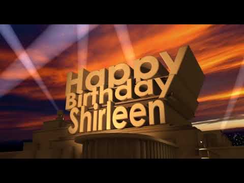 Happy Birthday Shirleen
